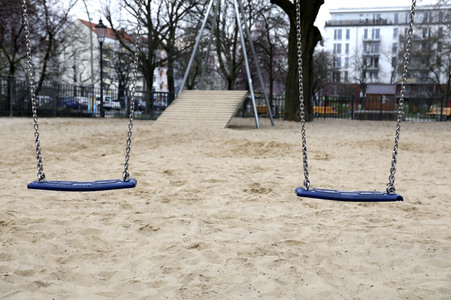 Symbolfoto Schließung von Spielplätzen in Berlin