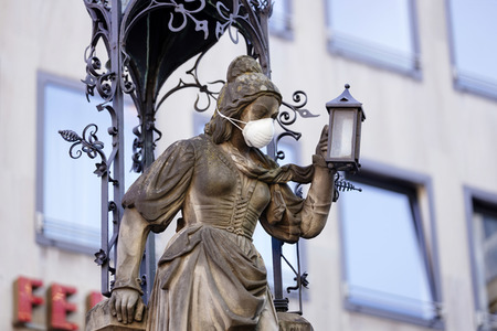 Symbolfoto Corona in Köln