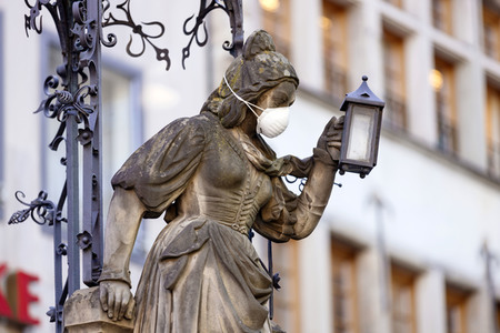 Symbolfoto Corona in Köln