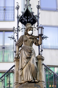 Symbolfoto Corona in Köln