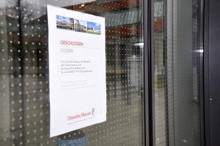 Schließungen zum Schutz gegen die Ausbreitung des Coronavirus in München