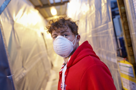 Symbolfoto Atemschutzmaske