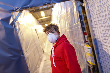 Symbolfoto Atemschutzmaske