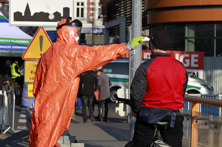 Öffnung Grenzübergang Stadtbrücke von Görlitz nach Zgorzelec