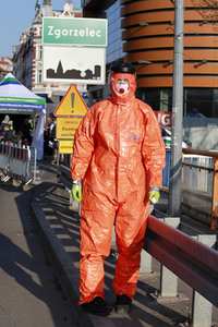 Öffnung Grenzübergang Stadtbrücke von Görlitz nach Zgorzelec