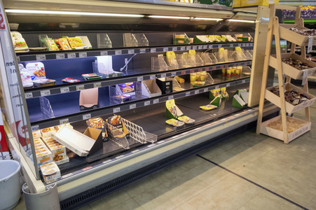 Symbolfoto Hamsterkäufe wegen Coronavirus