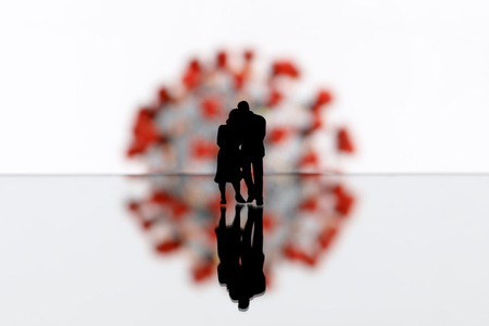 Symbolfoto Social Distancing