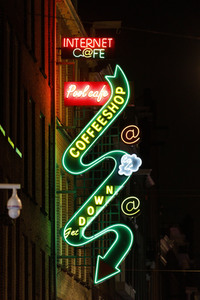 Cofeeshop in Amsterdam
