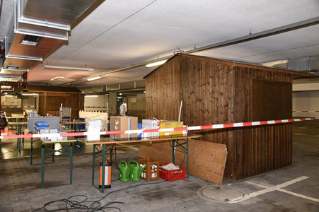 Eröffnung einer mobilen Teststation zum Testen auf Coronavirus-Infektion in München