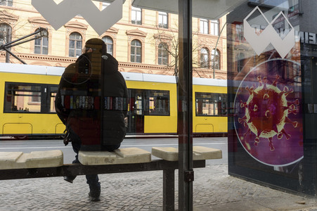 Corona Informationskampagne in Berlin