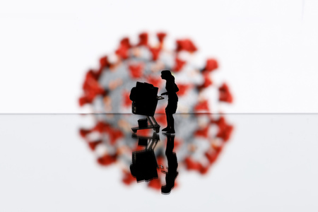 Symbolfoto Hamsterkäufe wegen Coronavirus