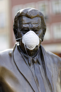 Symbolfoto Corona in Köln