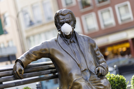 Symbolfoto Corona in Köln