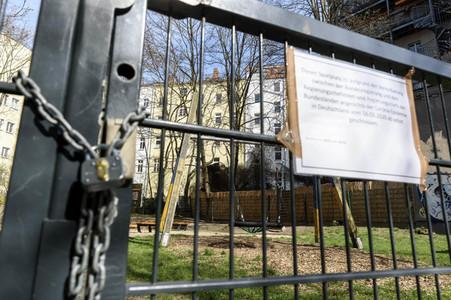 Spielplatzschließungen wegen Coronavirus in Berlin