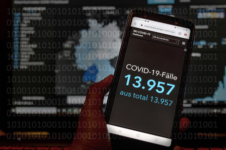 Symbolfoto Dunkelziffer Coronavirus Fälle