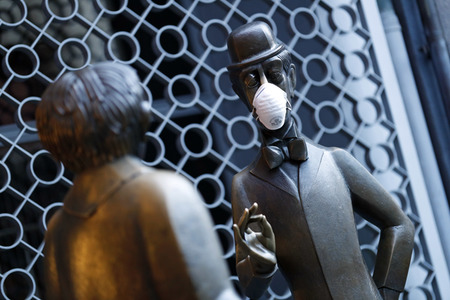 Symbolfoto Corona in Köln