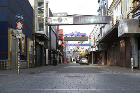 Symbolfoto Corona in Hamburg
