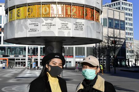 Symbolfoto Corona in Berlin