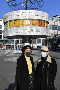 Symbolfoto Corona in Berlin