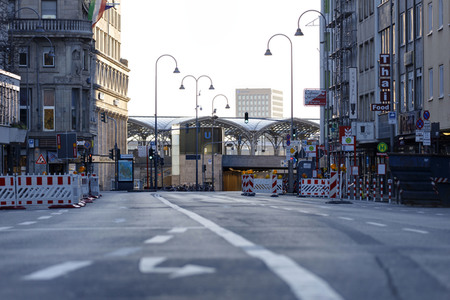 Symbolfoto Corona in Köln