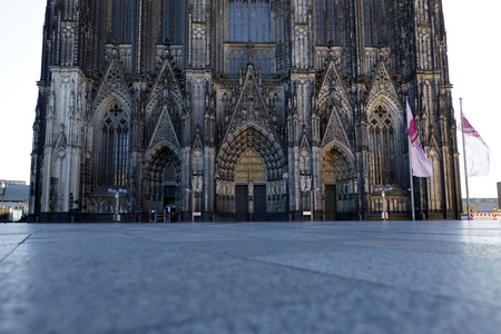 Symbolfoto Corona in Köln