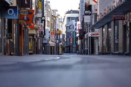 Symbolfoto Corona in Köln