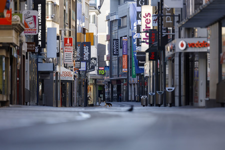 Symbolfoto Corona in Köln