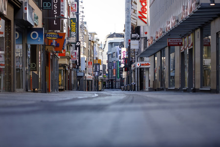 Symbolfoto Corona in Köln