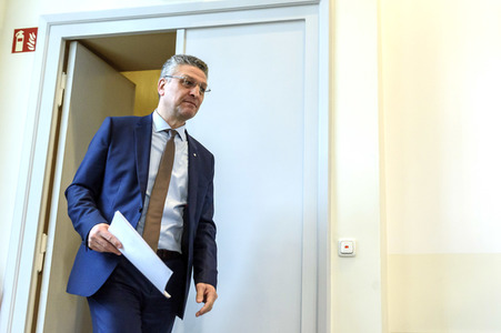 Pressebriefing desa Robert Koch Instituts in Berlin