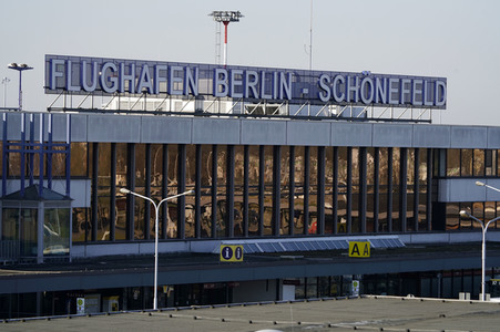 Flugrückgang wegen der Corona-Krise in Berlin
