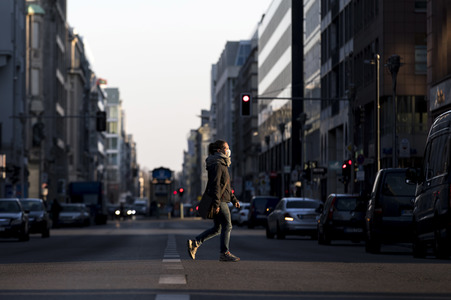 Symbolfoto Corona in Berlin