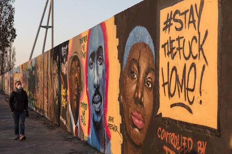 Symbolfoto Corona in Berlin