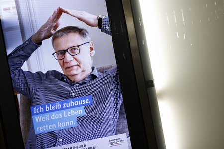 Symbolfoto Corona in Köln