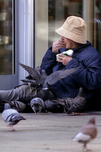 Symbolfoto Obdachlosigkeit