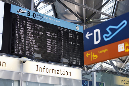 Symbolfoto Einschränkungen im Flugverkehr