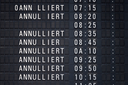 Symbolfoto Einschränkungen im Flugverkehr