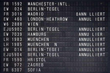 Symbolfoto Einschränkungen im Flugverkehr