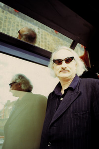 Pressetermin mit Holger Czukay in London