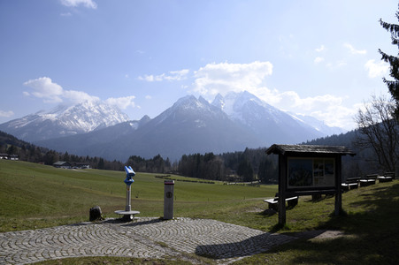 Ausgangsbeschränkungen wegen Corona-Krise in Berchtesgaden