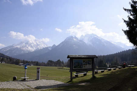Ausgangsbeschränkungen wegen Corona-Krise in Berchtesgaden
