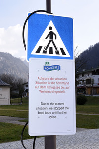 Ausgangsbeschränkungen wegen Corona-Krise in Berchtesgaden