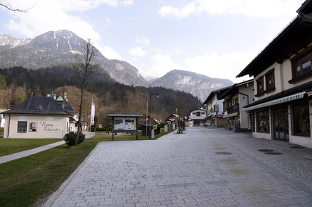 Ausgangsbeschränkungen wegen Corona-Krise in Berchtesgaden