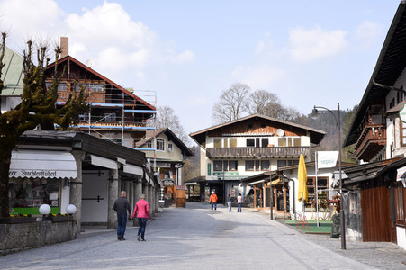 Ausgangsbeschränkungen wegen Corona-Krise in Berchtesgaden