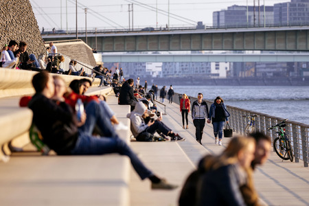 Rheinboulevard in Köln