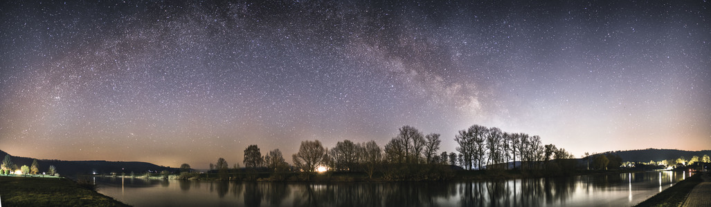 Die Milchstraße über Polle