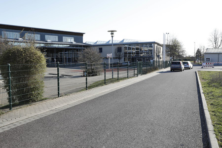 Corona-Drive-In-Teststation in Landsberg