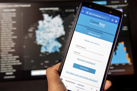 Symbolbild freiwillige Corona-App