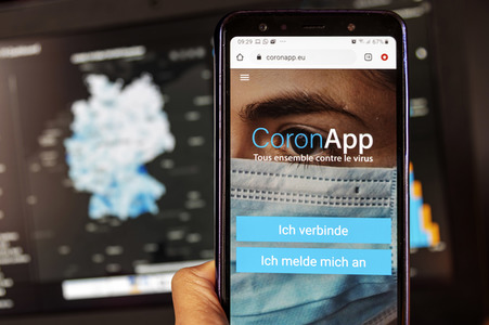 Symbolbild freiwillige Corona-App