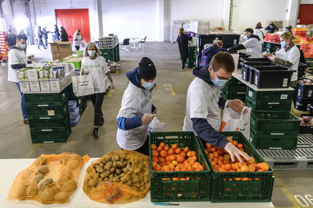 Die Berliner Tafel hilft während der Coronakrise