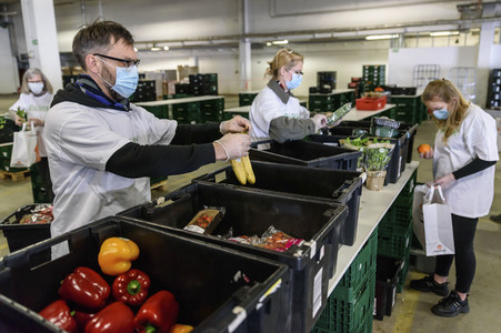 Die Berliner Tafel hilft während der Coronakrise